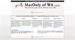 Desktop Screenshot of maconlyofwa.com