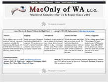 Tablet Screenshot of maconlyofwa.com